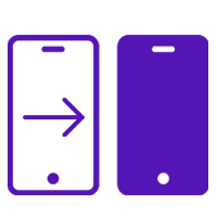 Device repair or replacement icon
