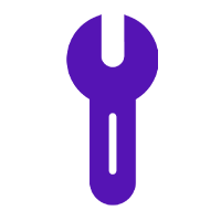 On-site hardware service icon