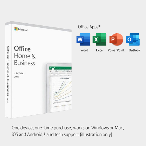 Microsoft Office 2019 - perfect for a small business with a small workforce