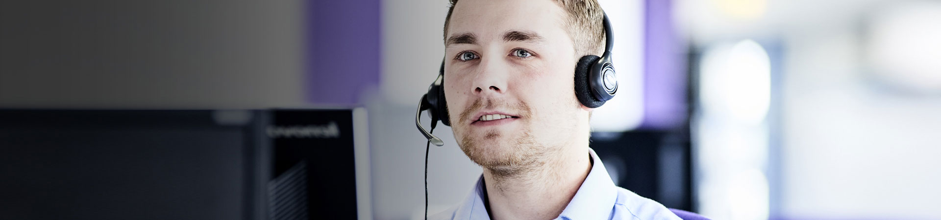 Business man on the phone