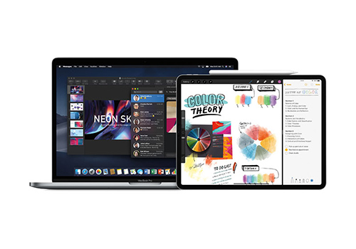 Macbook and iPad