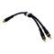 C2G Velocity™ Two RCA Stereo Male to One RCA Mono Female Y-Cable 15cm