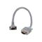 C2G 5m Premium Shielded HD15 SXGA M/M Monitor Cable with 90° Down Angled Male Connector