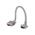 C2G 1m Premium Shielded HD15 SXGA M/F Monitor Extension Cable with 90° Down Angled Male Connector