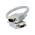 C2G 7m Premium Shielded HD15 SXGA M/F Monitor Extension Cable