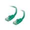 C2G 10m Cat5E 350 MHz Snagless Booted Patch Cable - Green