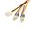 StarTech.com 12in TX3 Fan Power Splitter Cable