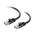 C2G .5m Cat5E 350 MHz Snagless Patch Cable - Black