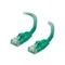 C2G 1.5m Cat5E 350 MHz Snagless Patch Cable - Green