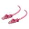C2G 2m Cat6 Snagless Cable Pink