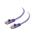C2G .5m Cat5E 350 MHz Snagless Patch Cable - Purple