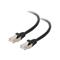 C2G 15m Shielded Cat5E Moulded Patch Cable - Black