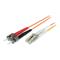 C2G 5m LC/ST LSZH Duplex 62.5/125 Multimode Fibre Patch Cable - Orange