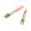 C2G 3m LC/LC LSZH Duplex 62.5/125 Multimode Fibre Patch Cable - Orange