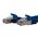 StarTech.com 3 ft Cat 6a Blue Shielded Molded 10 Gigabit RJ45 STP Cat6a Patch Cable