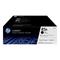 HP 85A 2-pack Black Original LaserJet Toner Cartridges