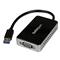 StarTech.com USB 3.0 to VGA External Video Card Multi Monitor Adapter with 1-Port USB Hub  1920x1200