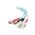C2G 7m SC-ST 10Gb 50/125 OM3 Duplex Multimode PVC Fibre Optic Cable (LSZH) - Aqua
