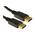 Cables Direct 2m Locking DisplayPort Male - Male Cable Black