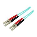 StarTech.com 10m 10 Gb Aqua Multimode 50/125 Duplex LSZH Fiber Patch Cable LC - LC