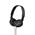 Sony Overhead Headphones Black 1.2m Flat Cord