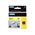 DYMO RhinoPRO Heat Shrink Tubing - Black on Yellow 12mm