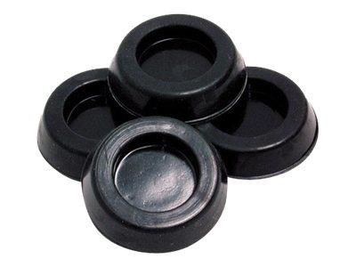 StarTech.com 1-1/4in Dia. Self-Adhesive Rubber Feet for PC Cases - 4 Pack