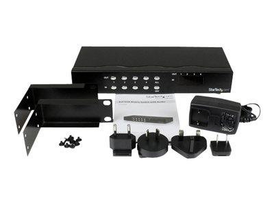 StarTech.com 4x4 VGA Matrix Video Switch Splitter with Audio