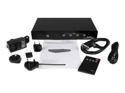 StarTech.com 4 Port VGA Video Audio Switch with RS232 control