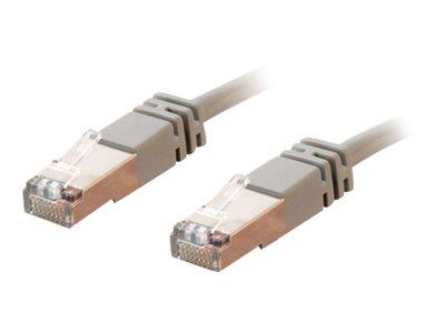 C2G 20m Shielded Cat5E Moulded Patch Cable - Grey