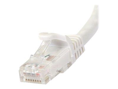 StarTech.com 15 ft White Gigabit Snagless RJ45 UTP Cat6 Patch Cable