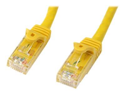 StarTech.com 100 ft Yellow Gigabit Snagless RJ45 UTP Cat6 Patch Cable