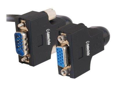 C2G CablesToGo 15M VGA270 UXGA M/F EXT CBL