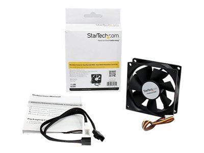 StarTech.com 80x25mm Computer Case Fan with PWM – Pulse Width Modulation Connector