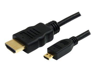 StarTech.com 2m High Speed HDMI Cable with Ethernet - HDMI to HDMI Micro - M/M
