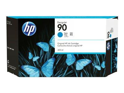 HP 90 400-ml Cyan Ink Cartridge