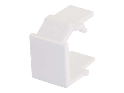 C2G Snap-In Blank Keystone Insert Module - White