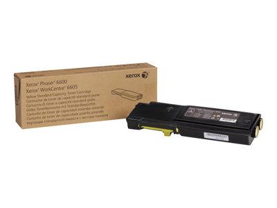 Xerox 6600 Standard Capacity Yellow Toner 2K