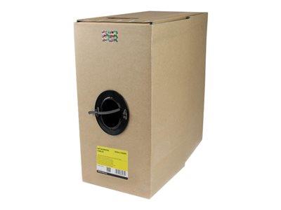StarTech.com 1000 ft Bulk Roll of Gray CMR Cat 6 Solid UTP Riser Cable