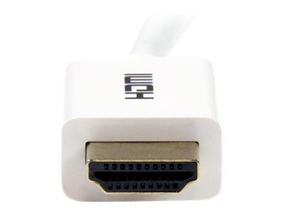 StarTech.com 1m (3 ft) White CL3 In-wall High Speed HDMI Cable - Ultra HD 4k x 2k HDMI Cable