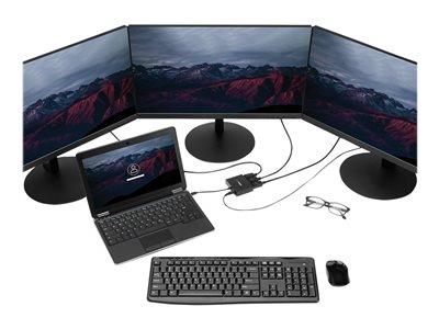 StarTech.com Multi Stream Transport Hub – Mini DisplayPort 1.2 to Triple Head DisplayPort MST Hub