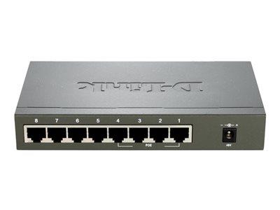 D-Link 8-Port Fast Ethernet PoE Unmanaged Desktop Switch