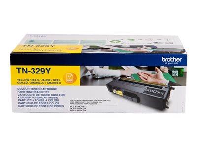 Brother TN-329Y Yellow Toner Cartridge 6k Yield