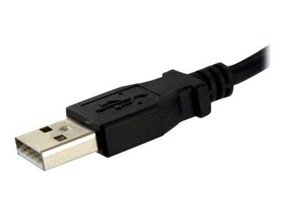 StarTech.com 2 ft Panel Mount USB Cable A to A - F/M