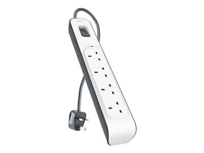 Belkin 4 Way Surge Protection Strip - 2m
