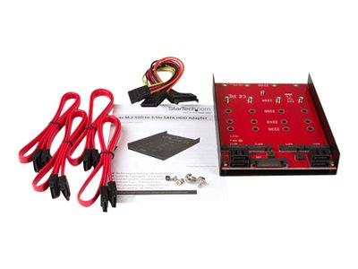 StarTech.com 4x M.2 to SATA 3.5in adapter