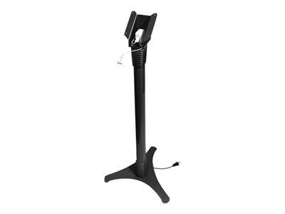 Maclocks iPad Mini Space Kiosk With Adjustable Floor Stand - Black