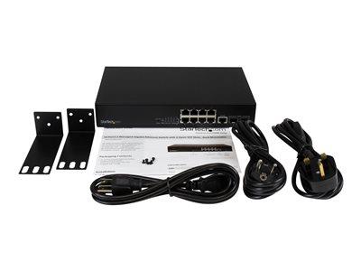 StarTech.com 10 Pt Gigabit Ethernet Switch