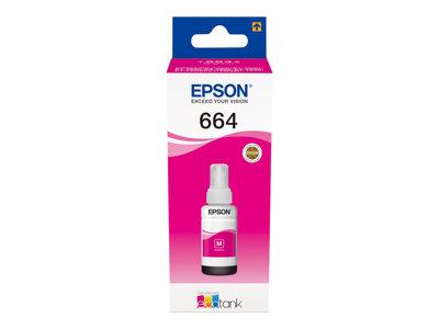 Epson T6643 Magenta Ink Bottle L-Series Ink Tank