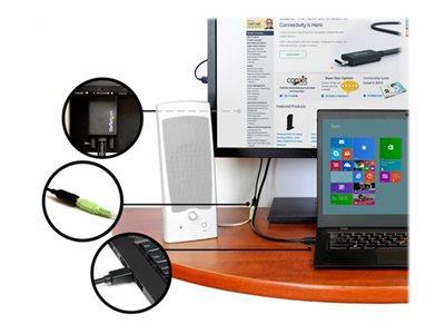 StarTech.com 6' mDP to VGA Cable with Audio